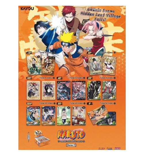 Booster Naruto Earth Scroll - Sous blister Kayou