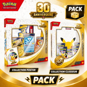Pack cartes Pokémon 30 ans