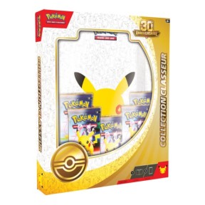Pack Coffret Coffret Classeur 30ᵉ Anniversaire et Poster 30 ans Pokémon.