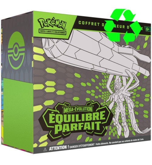 Coffret Dresseur d’Élite ME03 – ETB Équilibre Parfait (Scellage Déchiré)