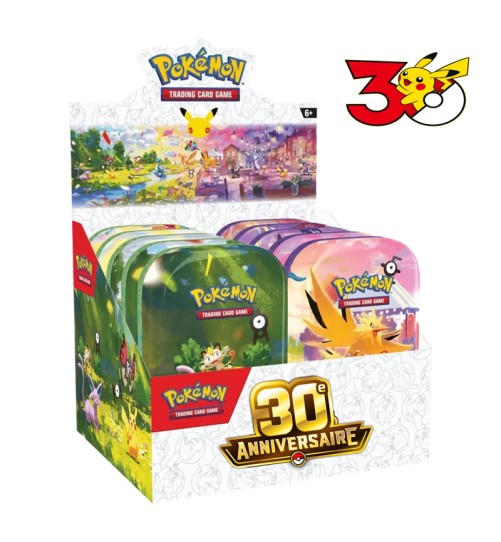 Mini-Tin Pokémon 30ᵉ Anniversaire – 2 Boosters