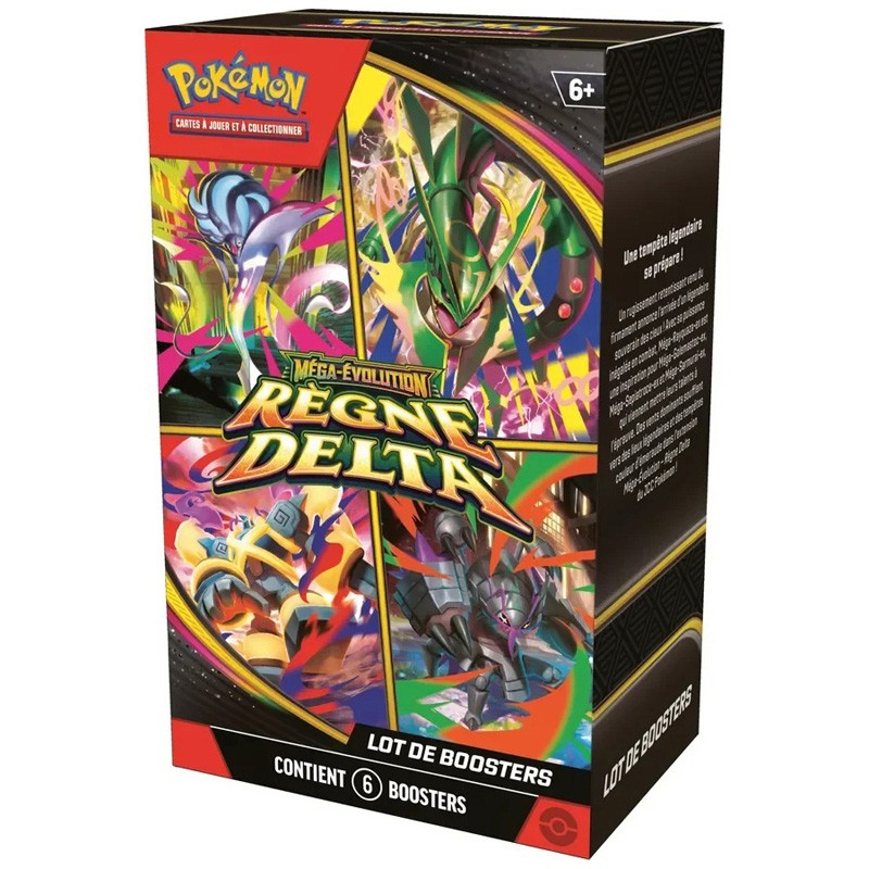 Bundle 6 Boosters ME06 Règne Delta Bundle 6 Boosters ME06 Règne Delta