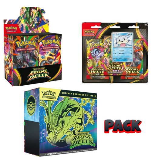 Pack 2 Duopacks Pokémon Team Rocket & Rafflésia – 4 Boosters