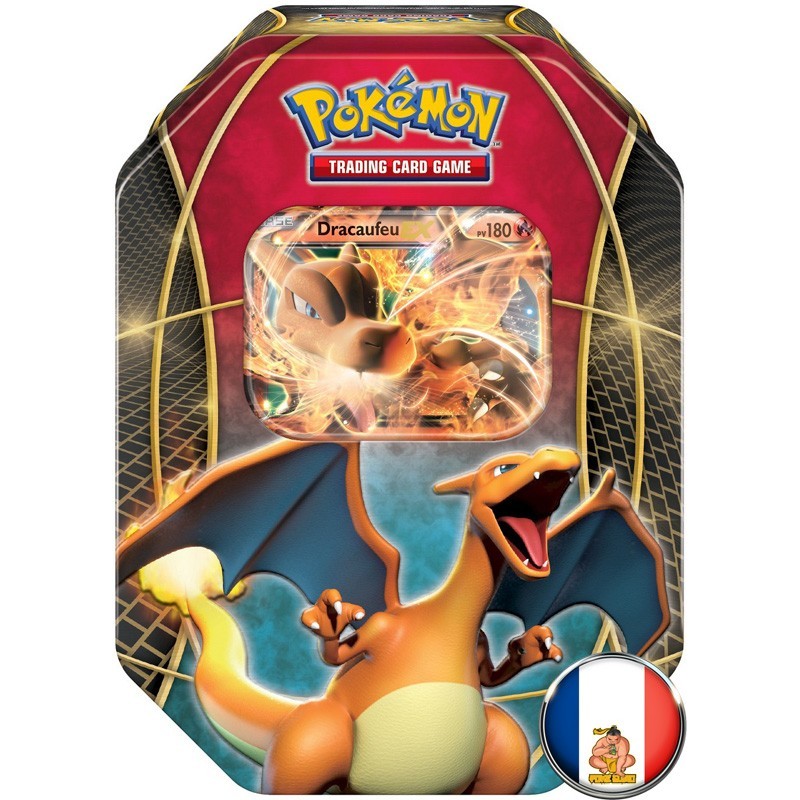 Boîte Pokémon Trio Puissance EX Dracaufeu