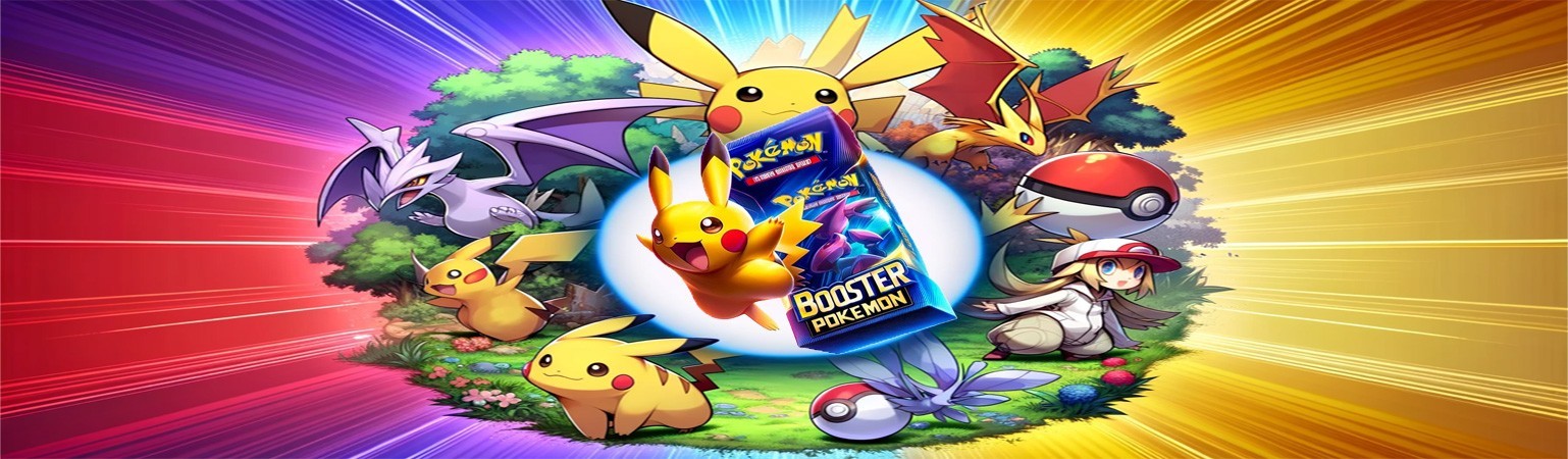 Booster Pokemon - Enrichissez votre collection et renforcez vos decks