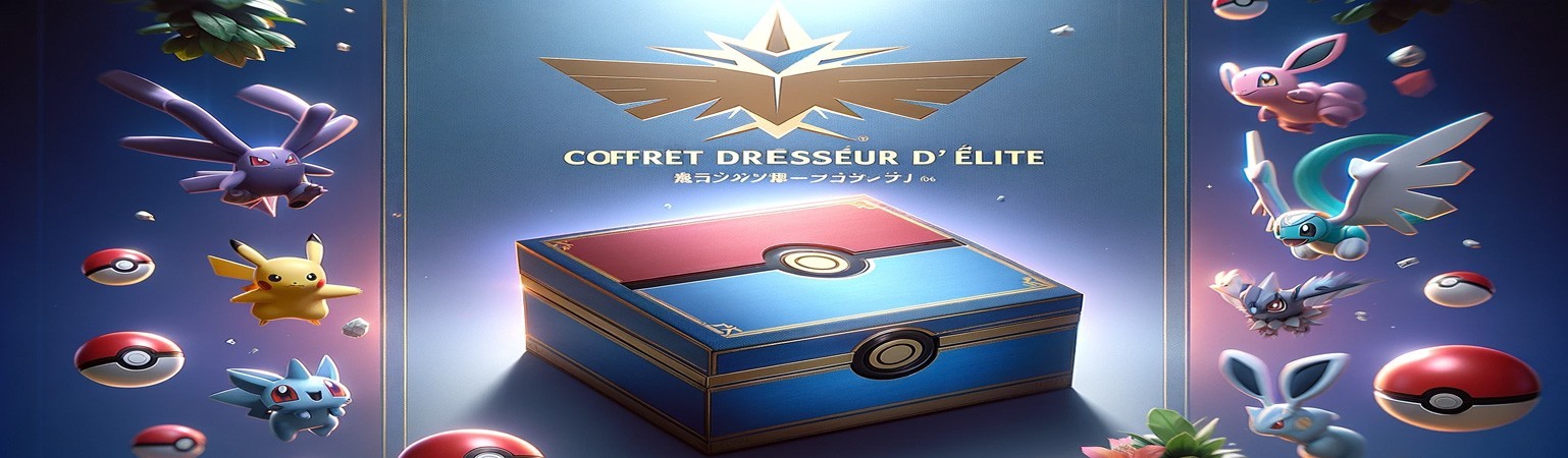 Coffret Dresseur d'Elite Pokemon - Devenez le meilleur dresseur | ETB