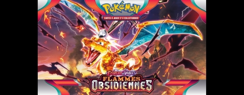 Écarlate et Violet – Flammes Obsidiennes : La nouvelle ère du Jeu de Cartes à Collectionner Pokémon
